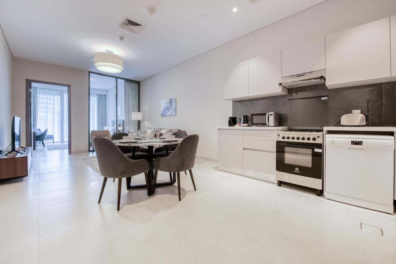 Sol Living - Sol Avenue Apartment Дубай Екстериор снимка