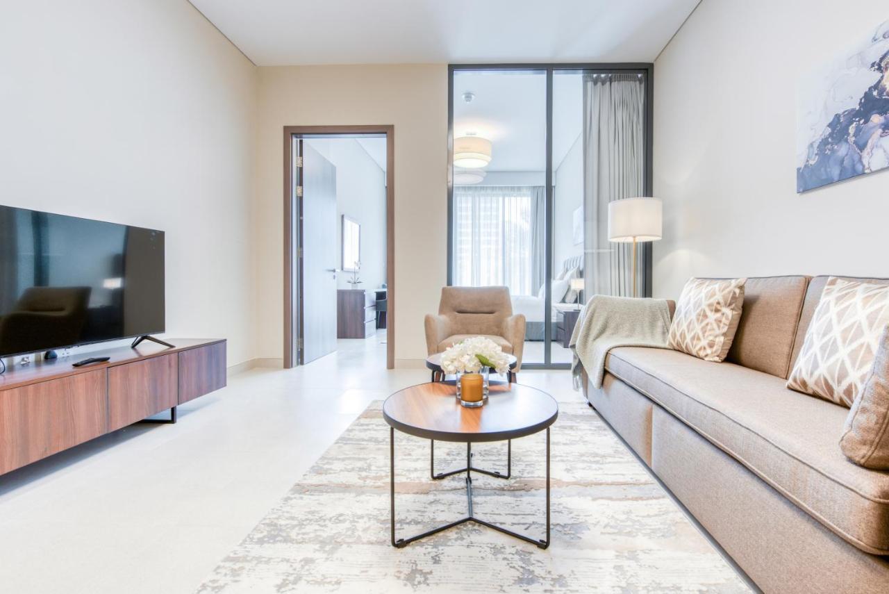 Sol Living - Sol Avenue Apartment Дубай Екстериор снимка