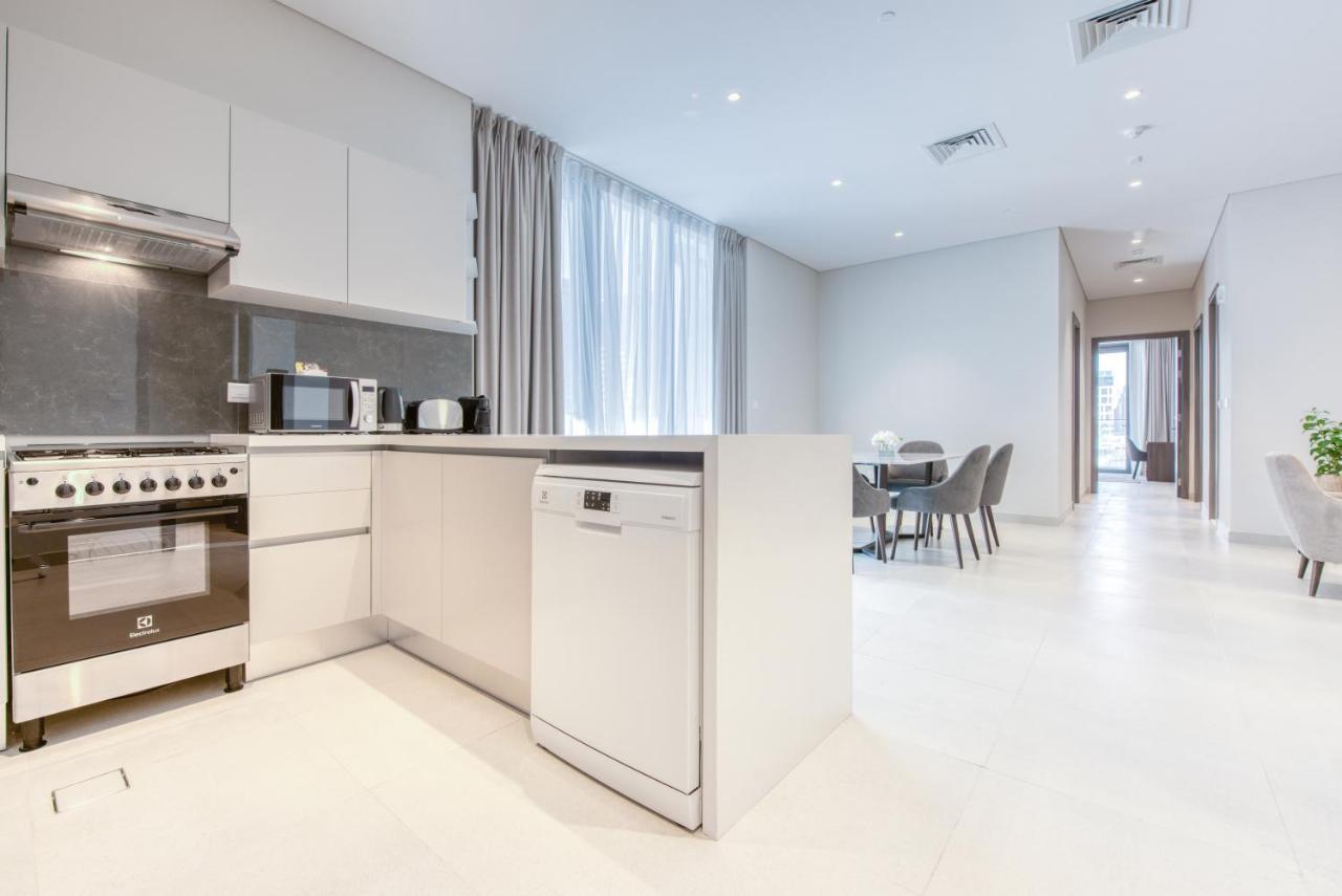 Sol Living - Sol Avenue Apartment Дубай Екстериор снимка
