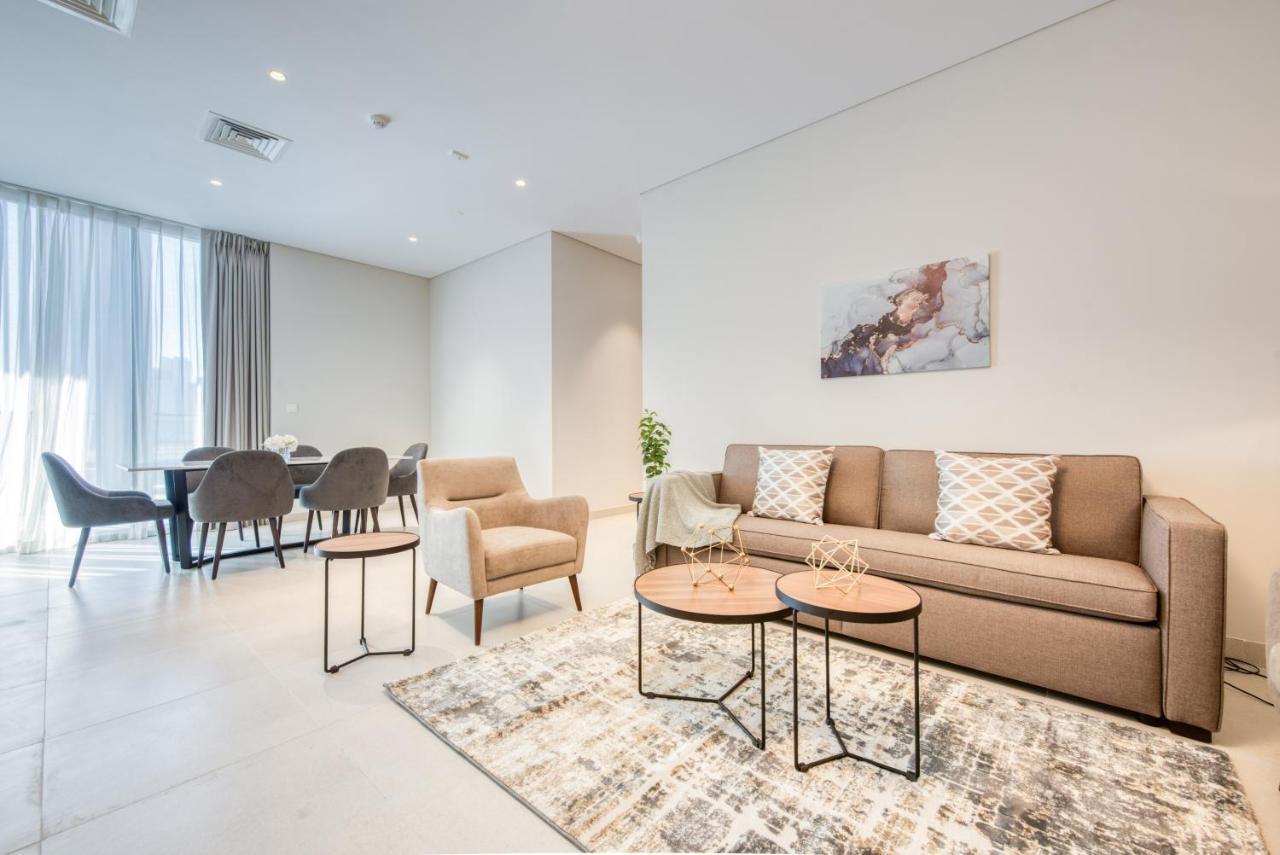 Sol Living - Sol Avenue Apartment Дубай Екстериор снимка