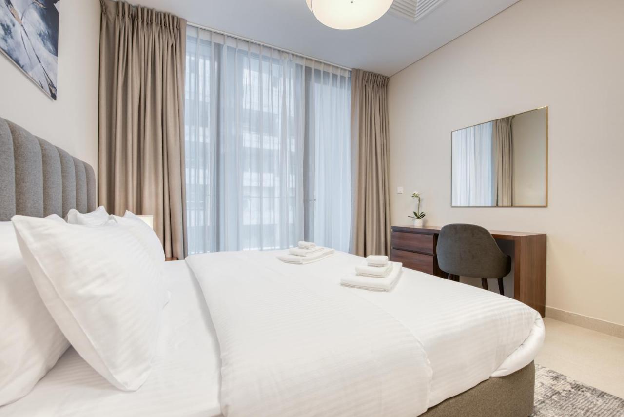 Sol Living - Sol Avenue Apartment Дубай Екстериор снимка