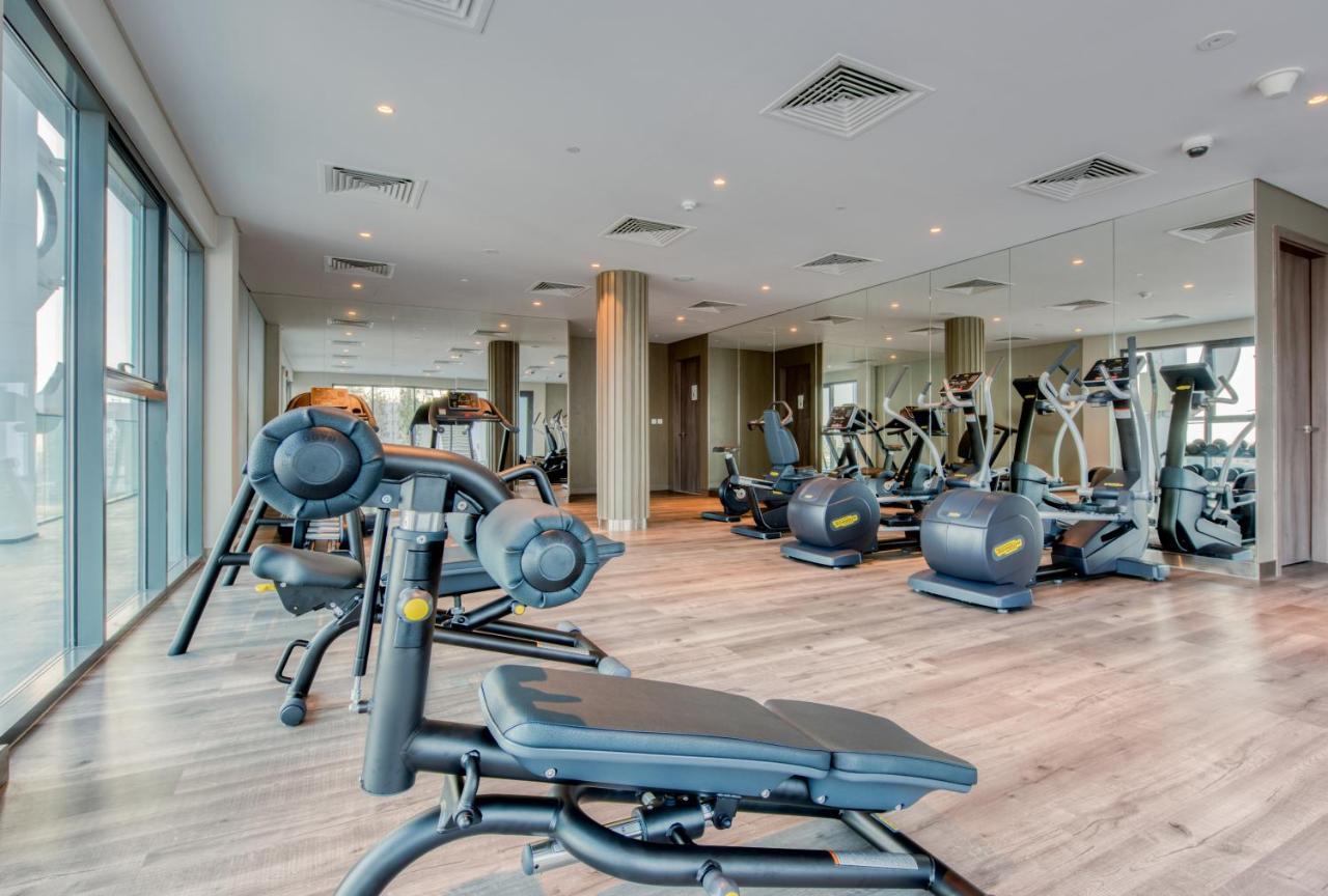 Sol Living - Sol Avenue Apartment Дубай Екстериор снимка