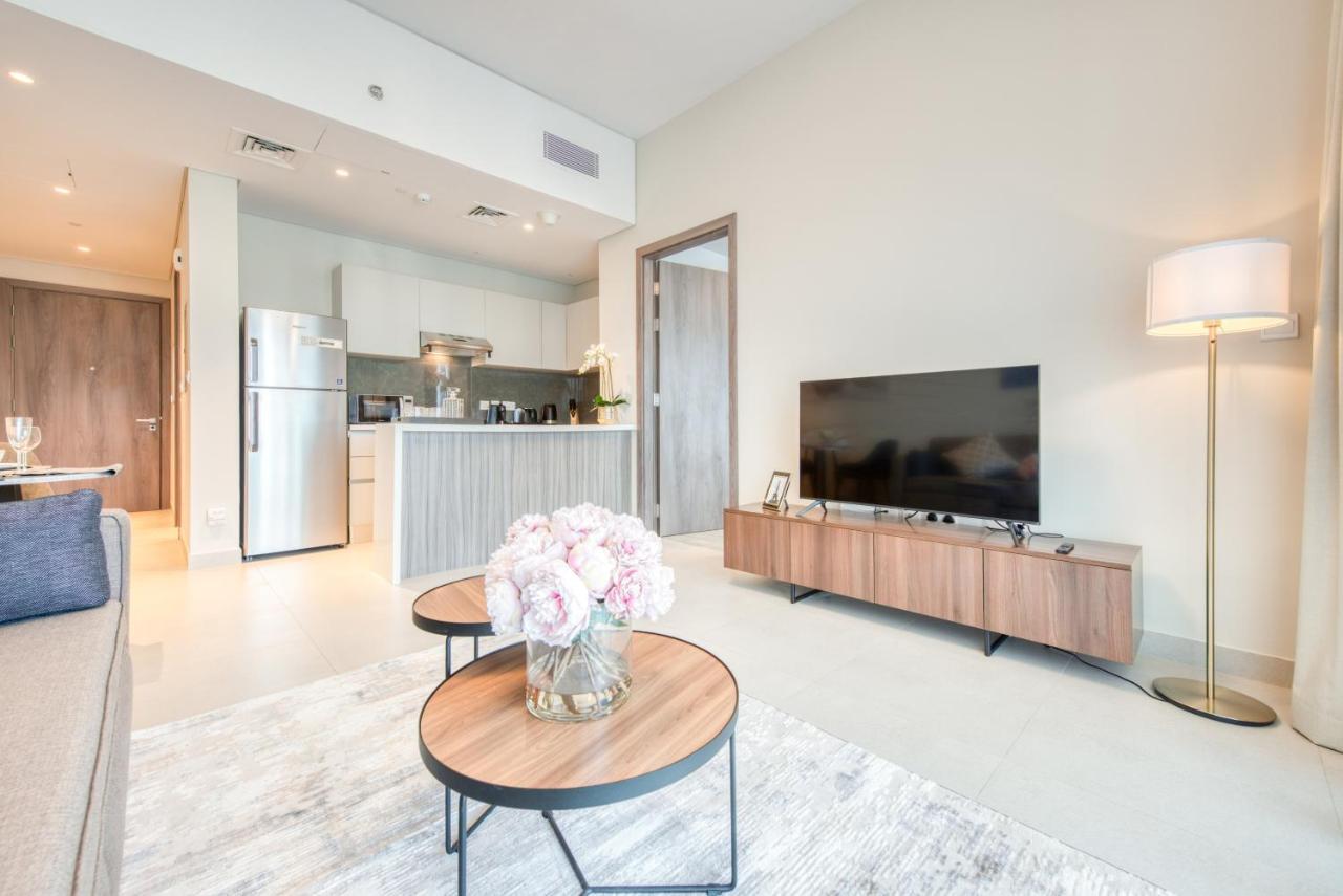 Sol Living - Sol Avenue Apartment Дубай Екстериор снимка