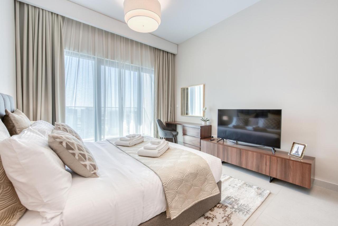 Sol Living - Sol Avenue Apartment Дубай Екстериор снимка