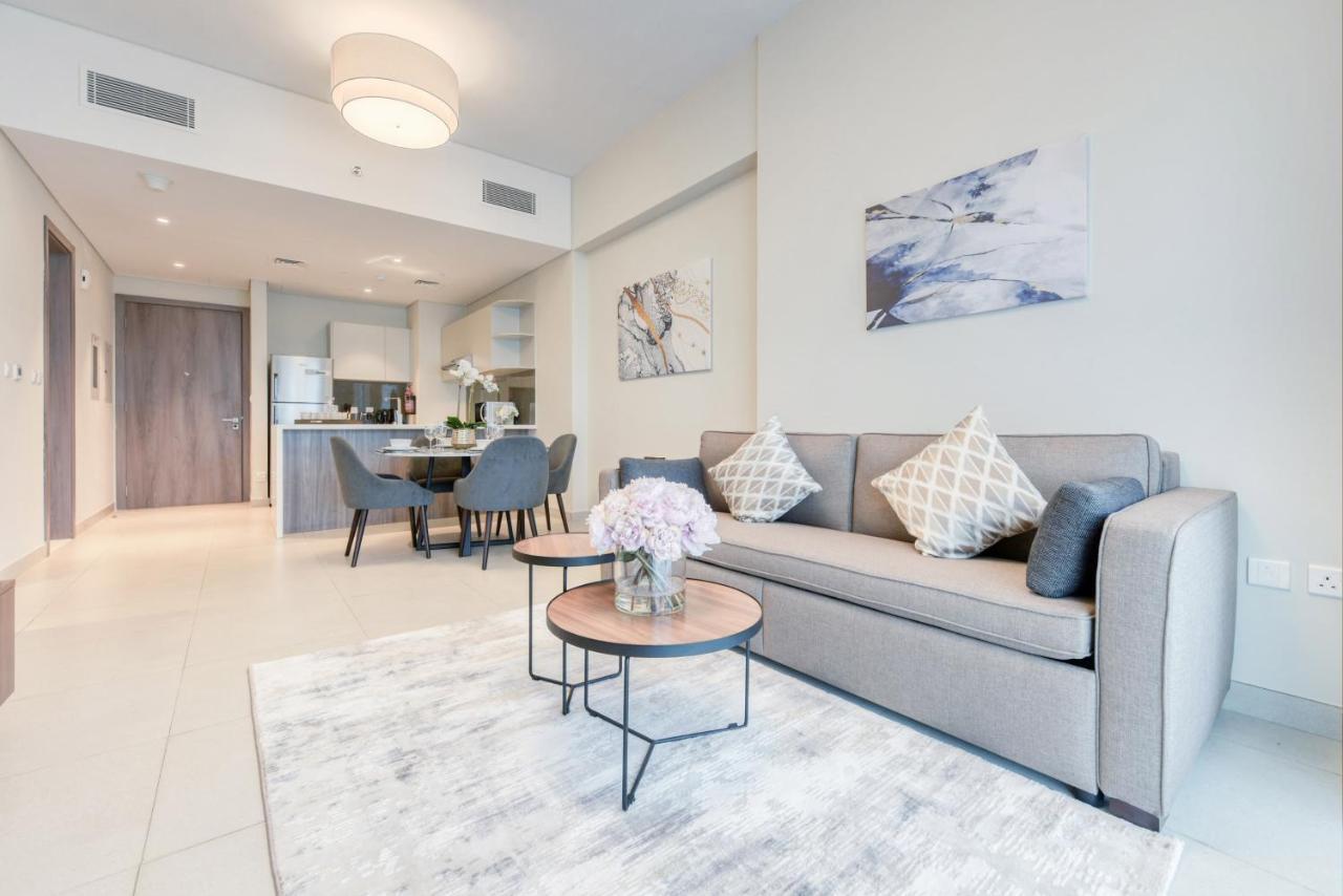Sol Living - Sol Avenue Apartment Дубай Екстериор снимка